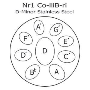Baur&Brown Stainless Steel Handpan - Co-lliB-ri D Minor (Tuning)
